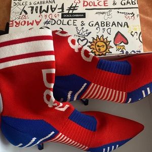Dolce & Gabbana D&G sock bootie